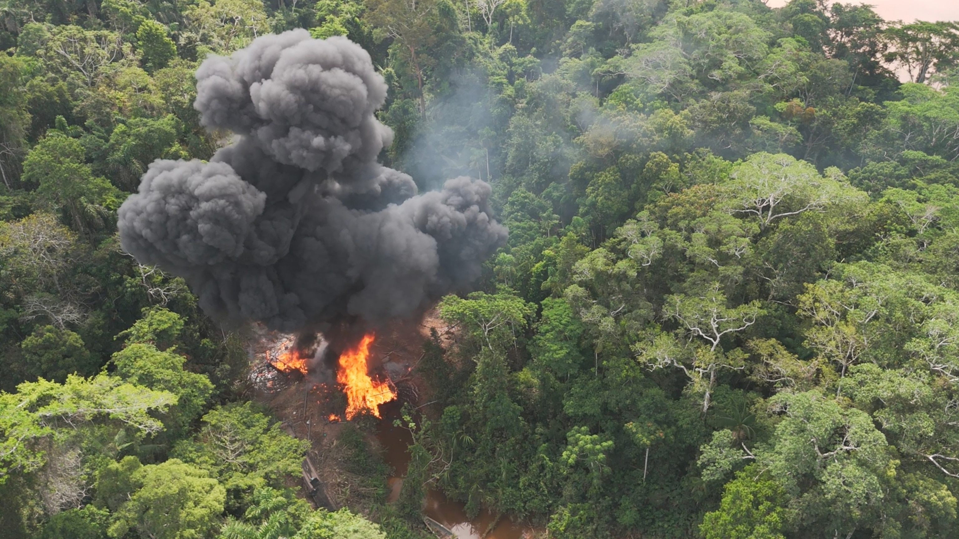 Peru launches military operation against illegal gold mining in Amazon reserve
