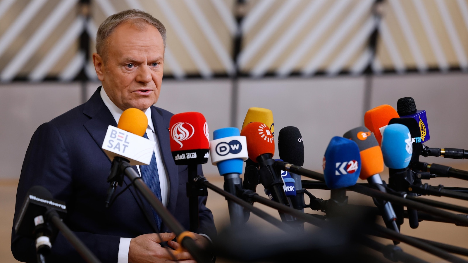 Poland's Tusk vows to secure 44B euros in EU defense loans despite president's veto