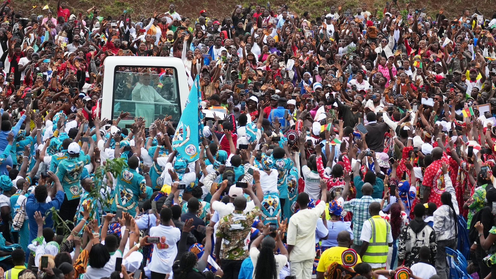 More than a half-million people expected at Pope Leo XIV's Mass in Cameroon