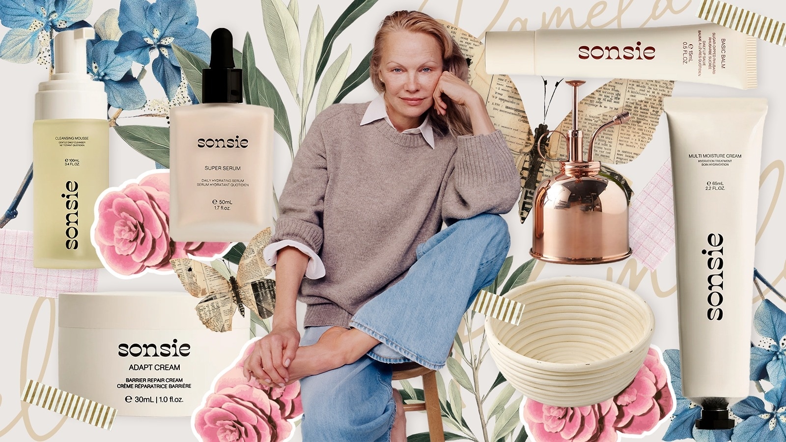 Pamela Anderson talks skin care and spring rituals