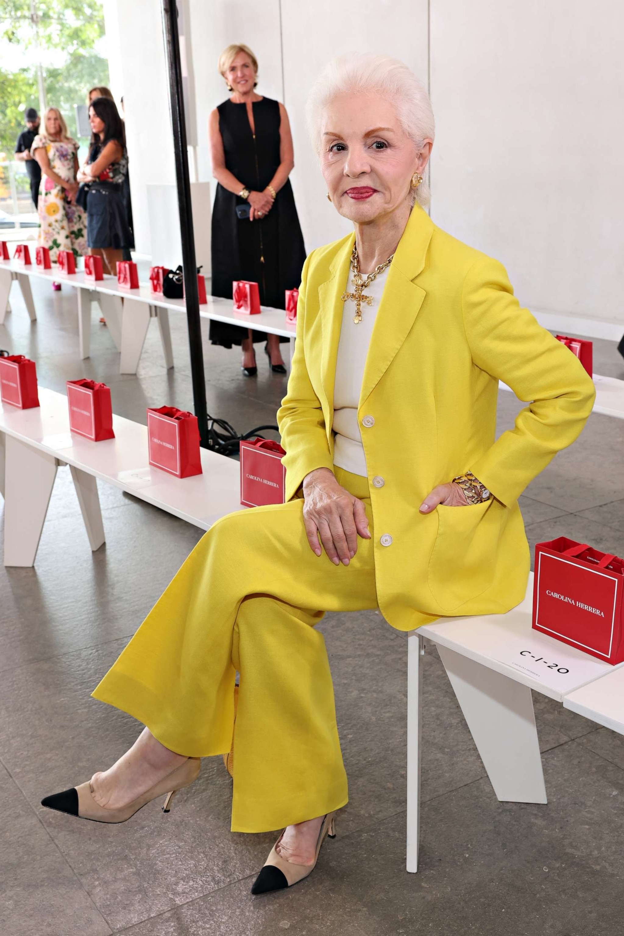 Carolina Herrera fashion in New York Fall Winter 2023/2024