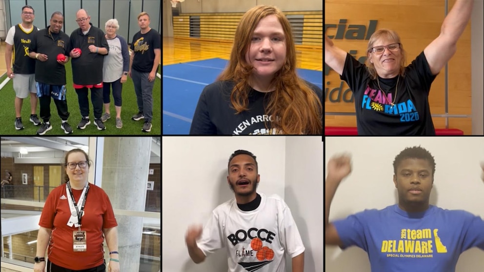 WATCH:  Meet the Special Olympics athletes