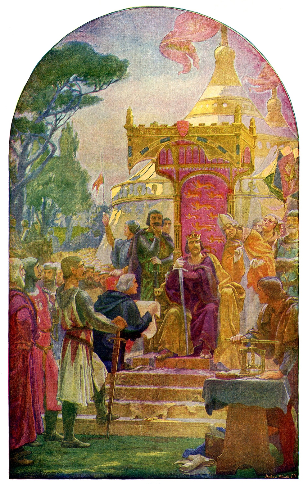 PHOTO: Granting of Magna Carta