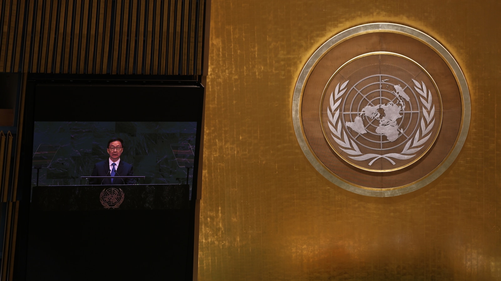  China, as usual, uses UN speech to promote global development as solution to worlds challenges