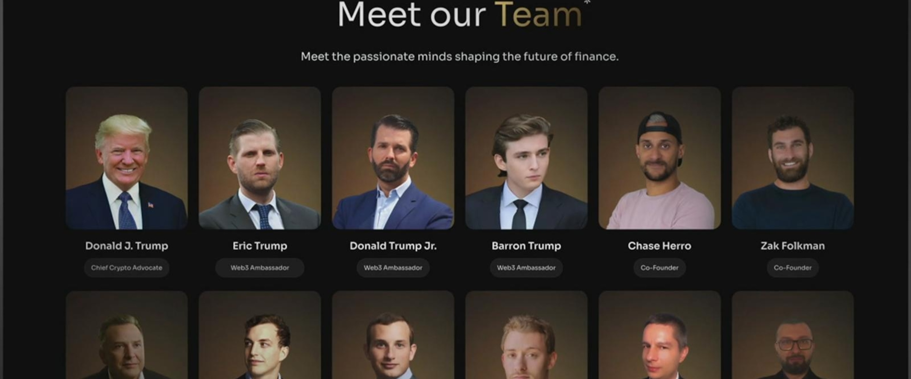 Trump family crypto venture tapped as part of $2B Emirati-backed investment  deal - ABC News