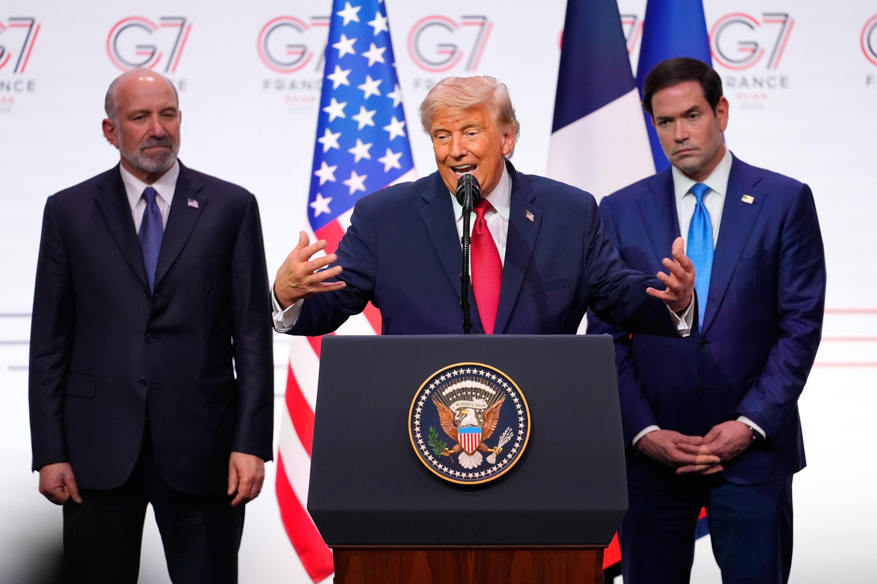 Trump signs 14-point memorandum of understanding with Iran in France, U.S. official says