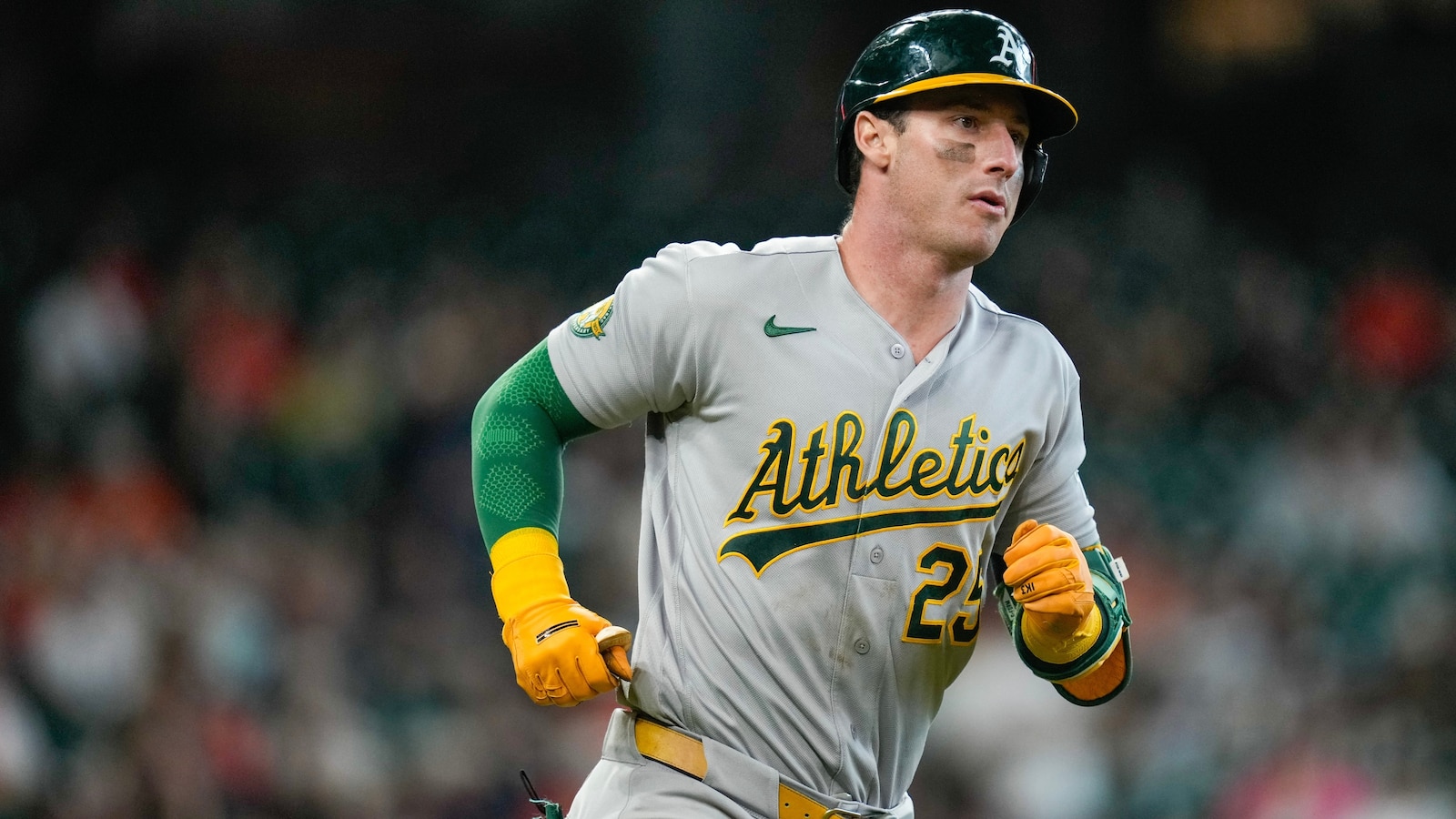 Athletics beat Astros 5-0 behind two homers and scoreless start