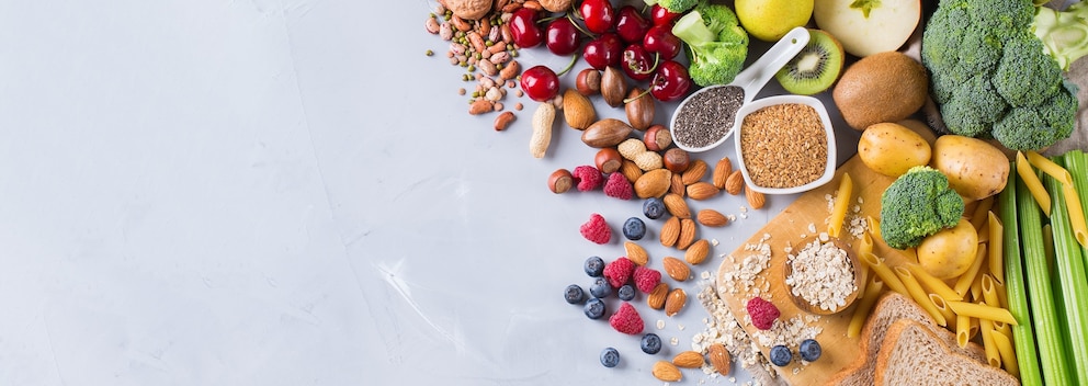 PHOTO: High-fiber foods in an undated stock photo.