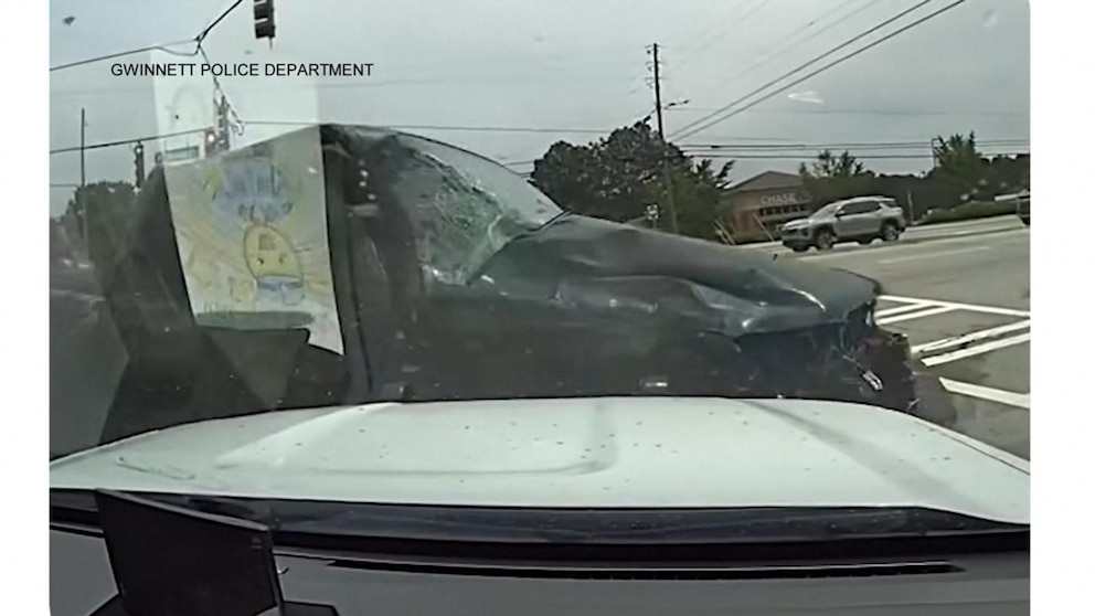 WATCH:  Child survives after being thrown from car in crash