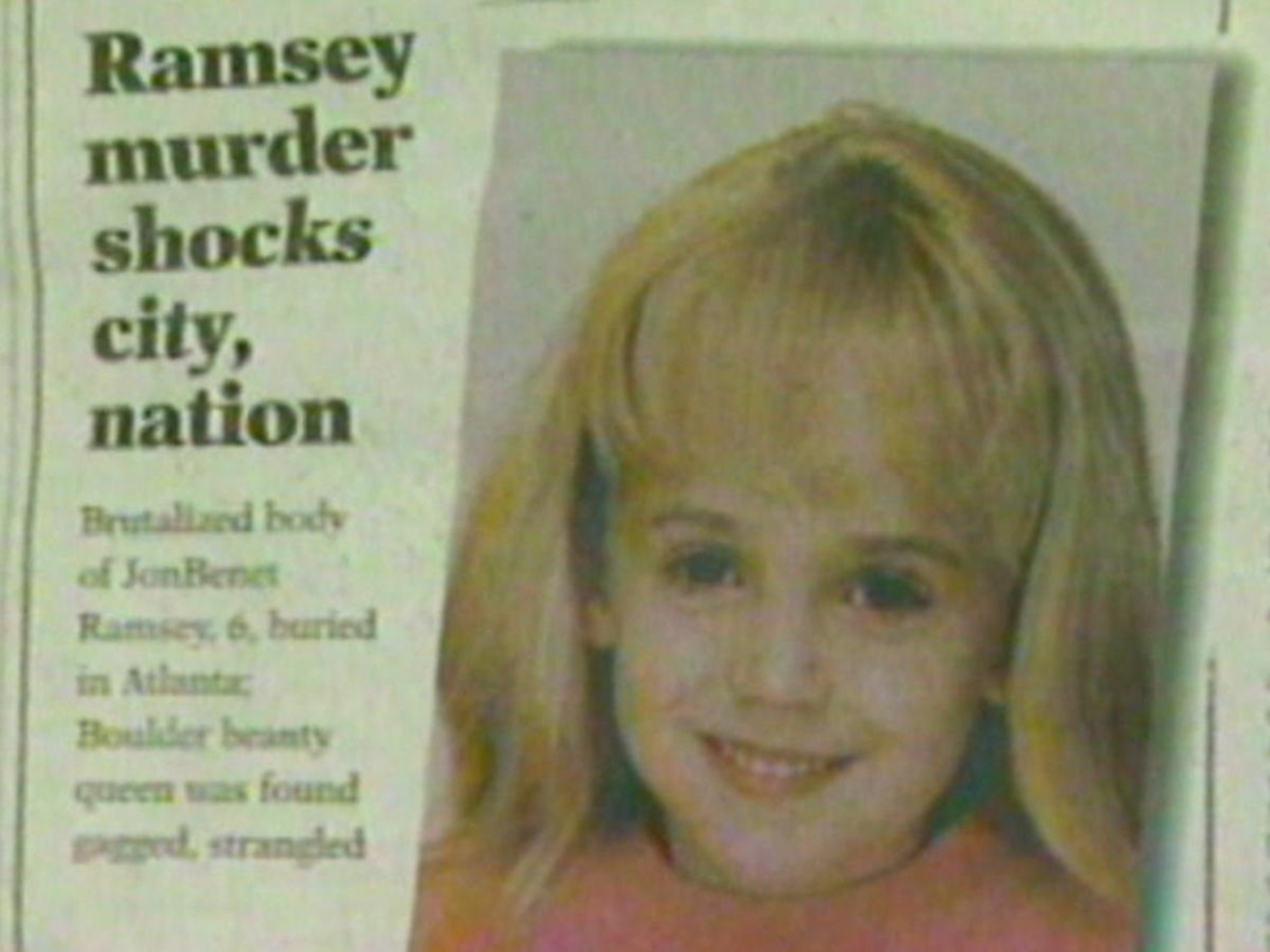 JonBenet Ramsey case: Progress being made, sources say - ABC News