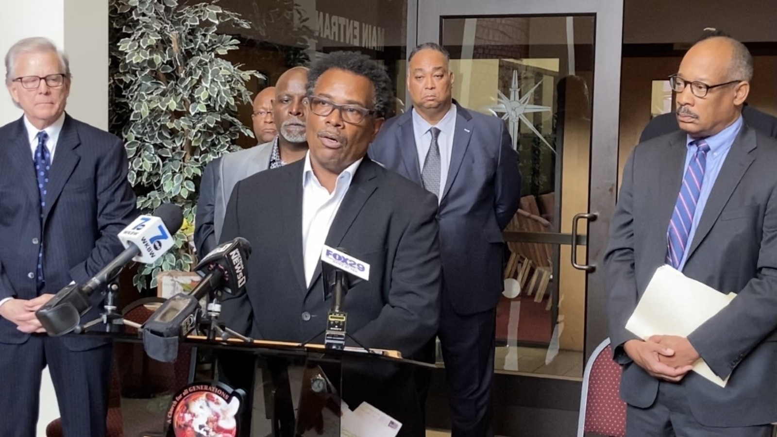 Families of Buffalo massacre victims call on governor to change law