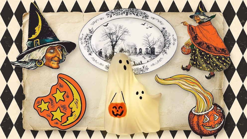 Vintage Halloween decor is trending: Shop our best nostalgic finds