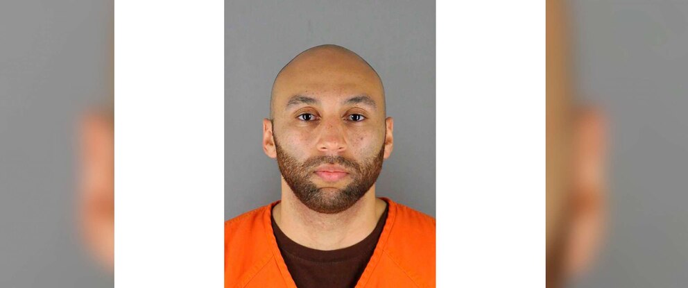 PHOTO: FILE - This June 3, 2020, file photo provided by the Hennepin County Sheriff's Office in Minnesota, shows J. Alexander Kueng. Kueng, the former Minneapolis police officer who kneeled on George Floyd's back.