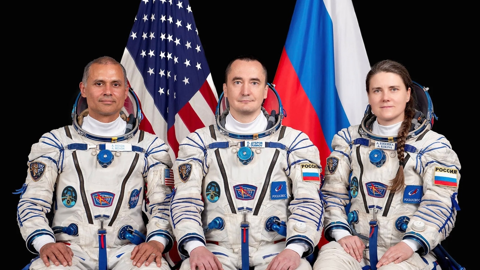 NASA astronaut joins Russian cosmonauts in mission to International Space Station