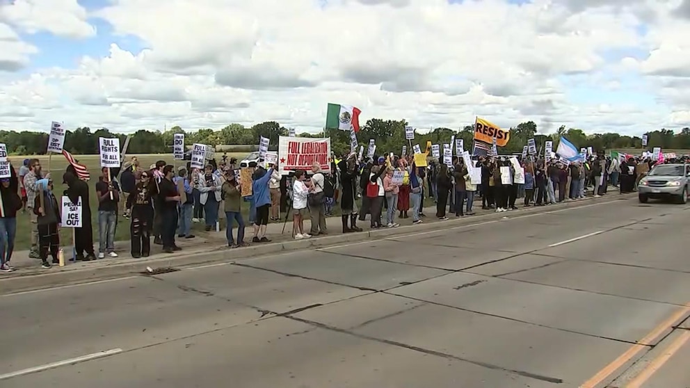 Hundreds Protest ICE Detainee Housing, Largest Georgia Raid Detains 475
