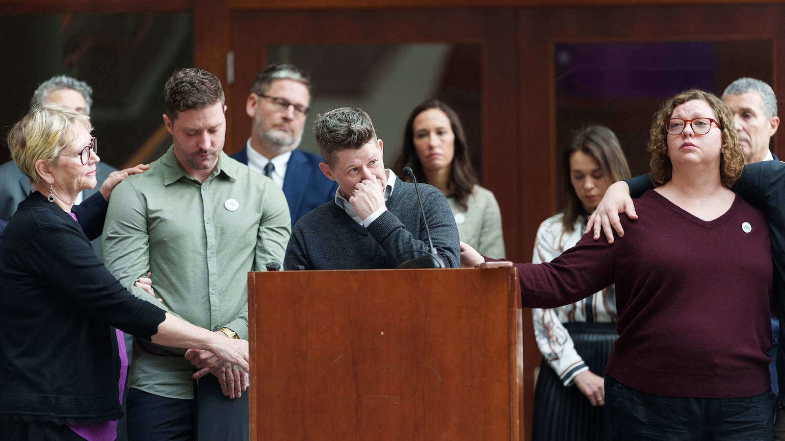 Becca Good, partner of Renee Good, who was fatally shot by an ICE agent in Minneapolis earlier this year, said Thursday that trying to live without Renee is like "trying to live without the sun." ▻