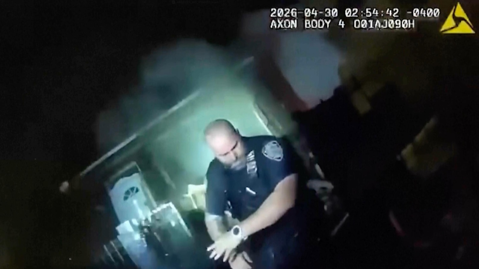  Massive explosion at NYC home sends police officers flying