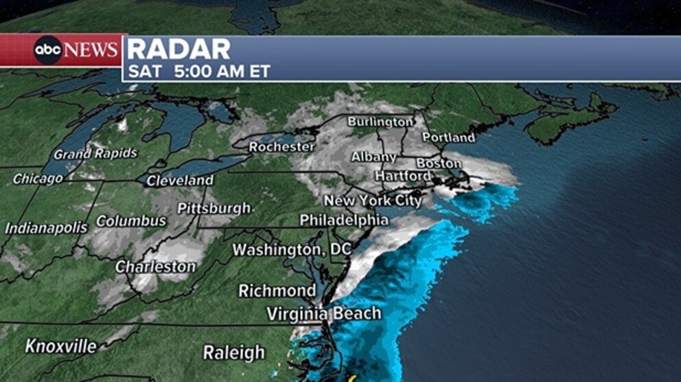 PHOTO: radar weather graphic
