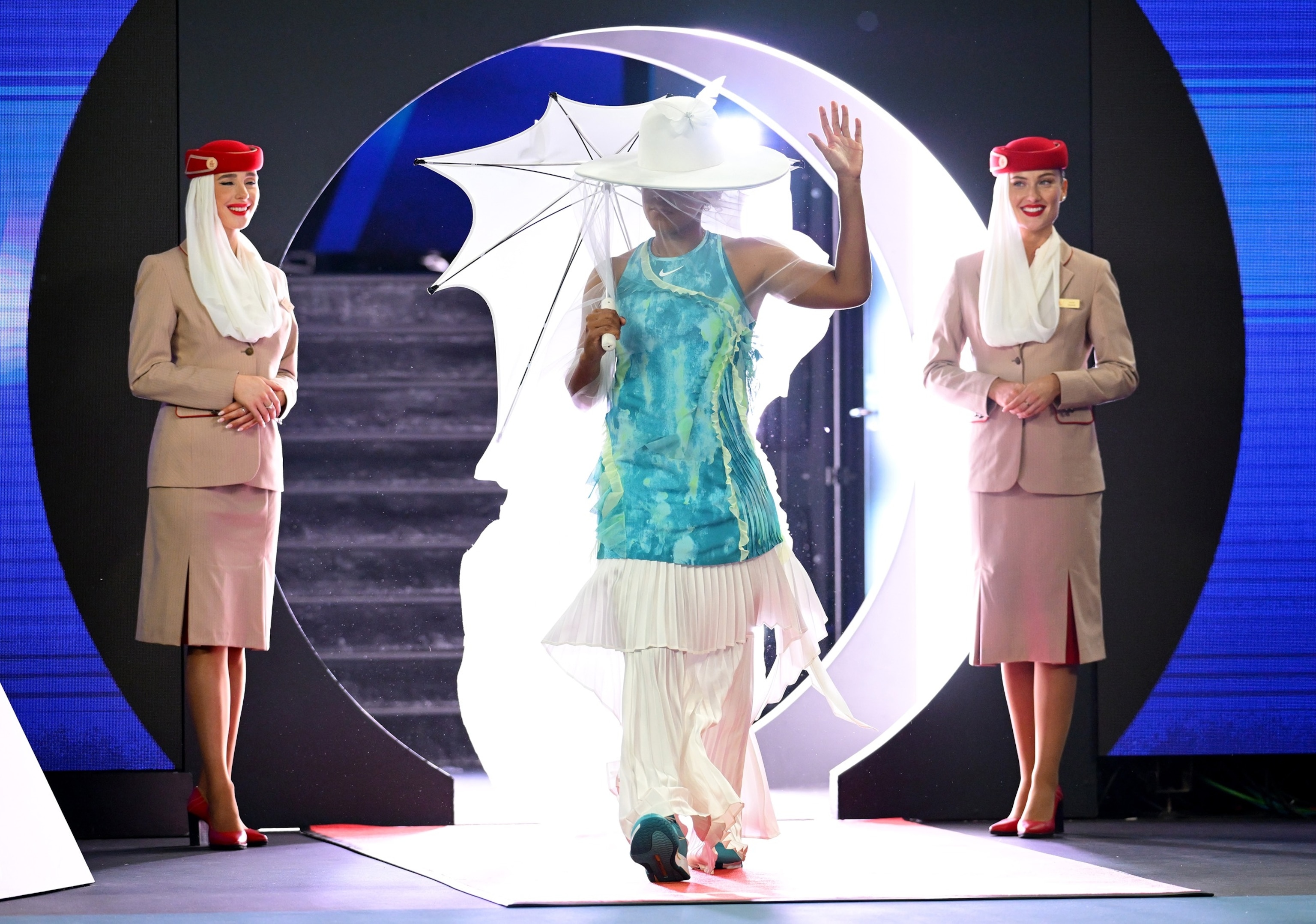 Naomi Osaka serves eye-catching look inspired by daughter at Australian ...