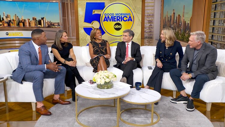 Good Morning America 50th Anniversary festivity