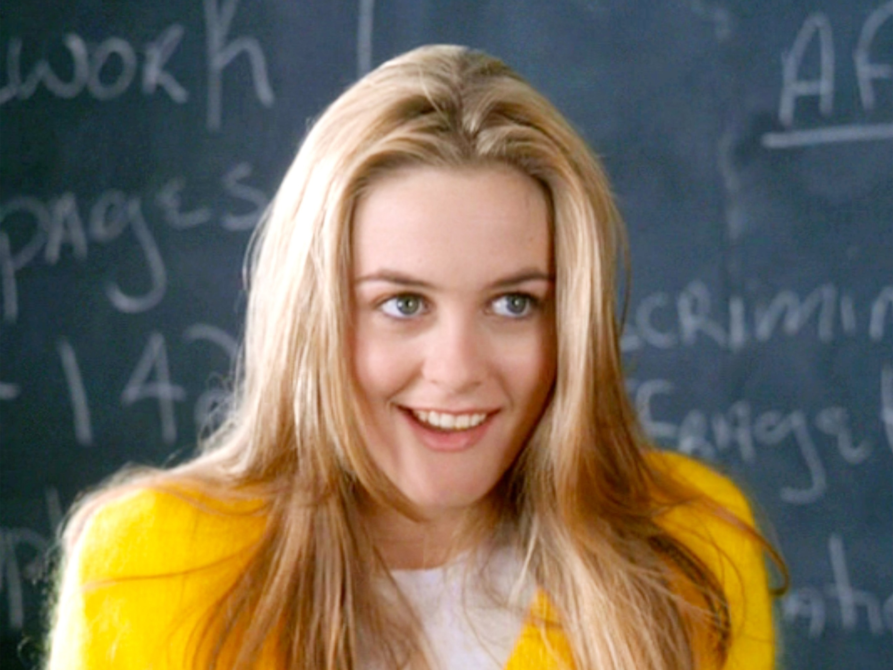 PHOTO: The movie "Clueless", written and directed by Amy Heckerling. Seen here, Alicia Silverstone as Cher Horowitz.  Theatrical wide release, Friday, July 21, 1995. 