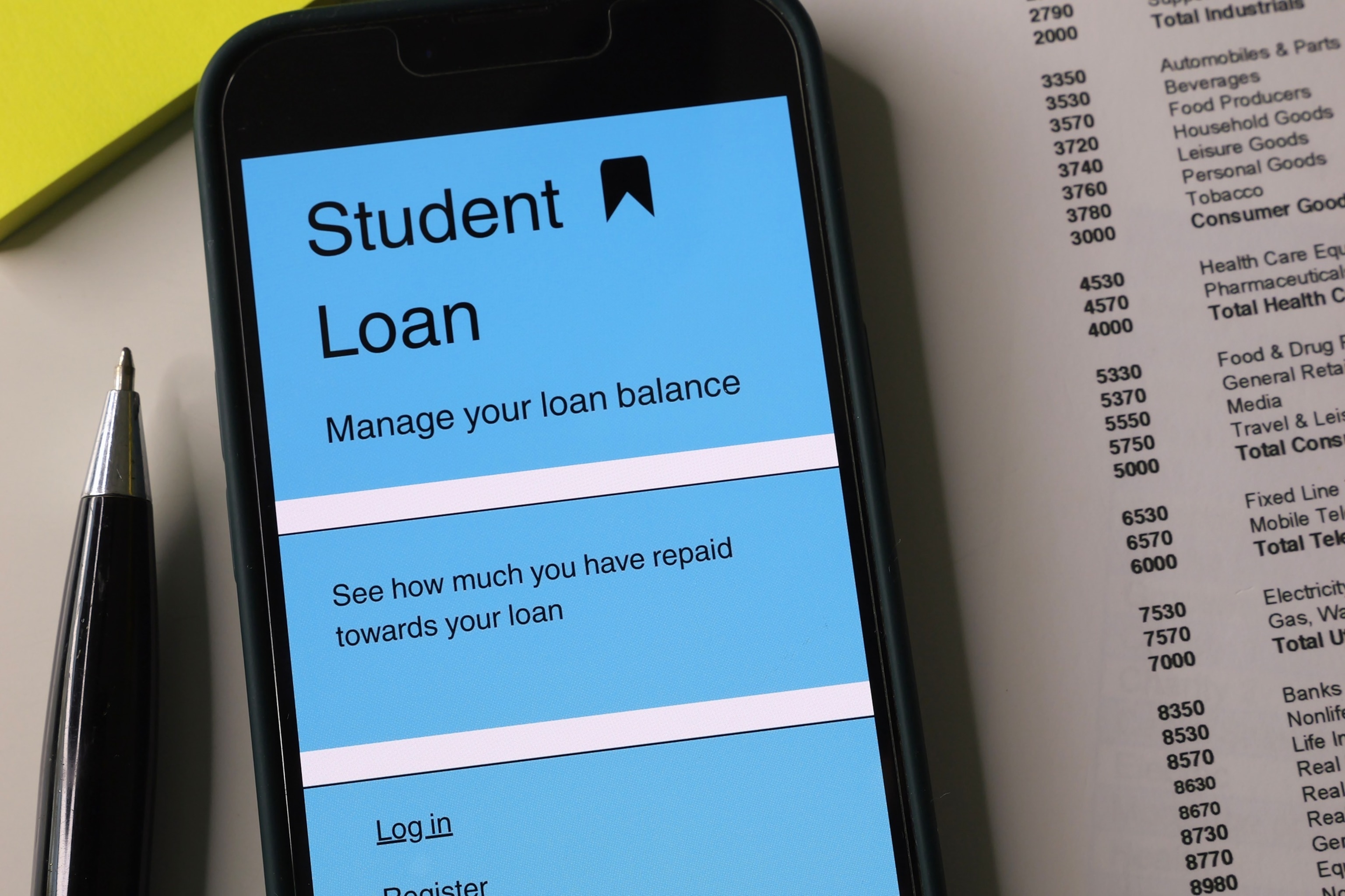 PHOTO: Student Loan undated stock photo. 