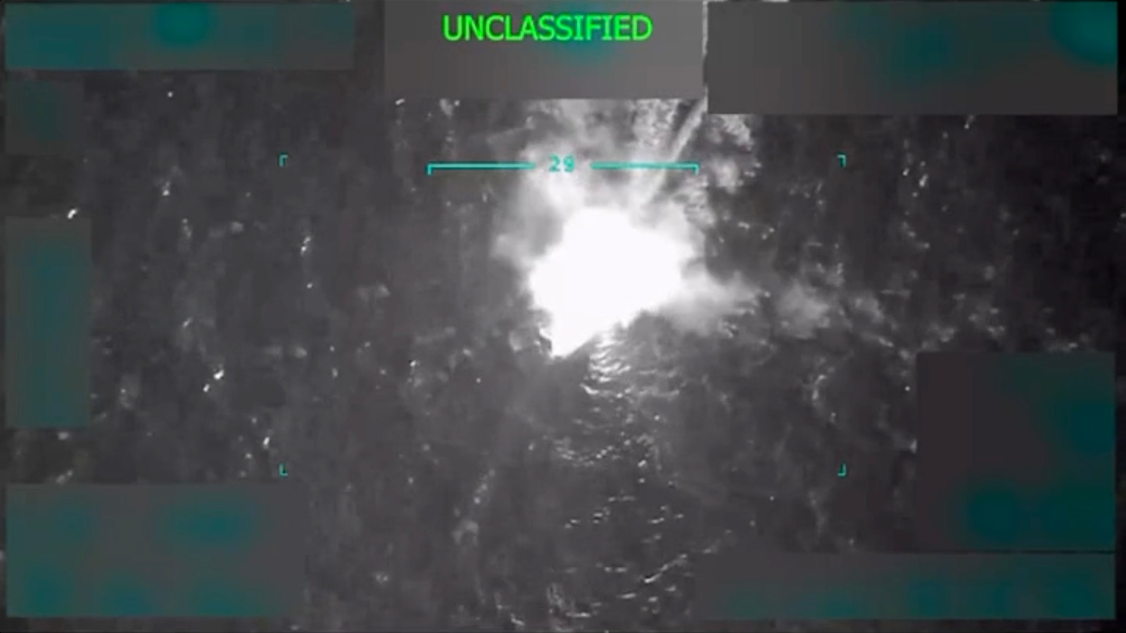 US military strikes alleged drug boat, Trump says, '11 terrorists killed'