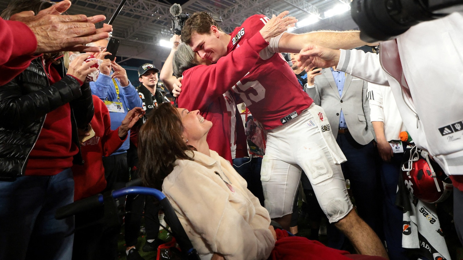 Fernando Mendoza credits mom for success: What to know about the Indiana quarterback's family