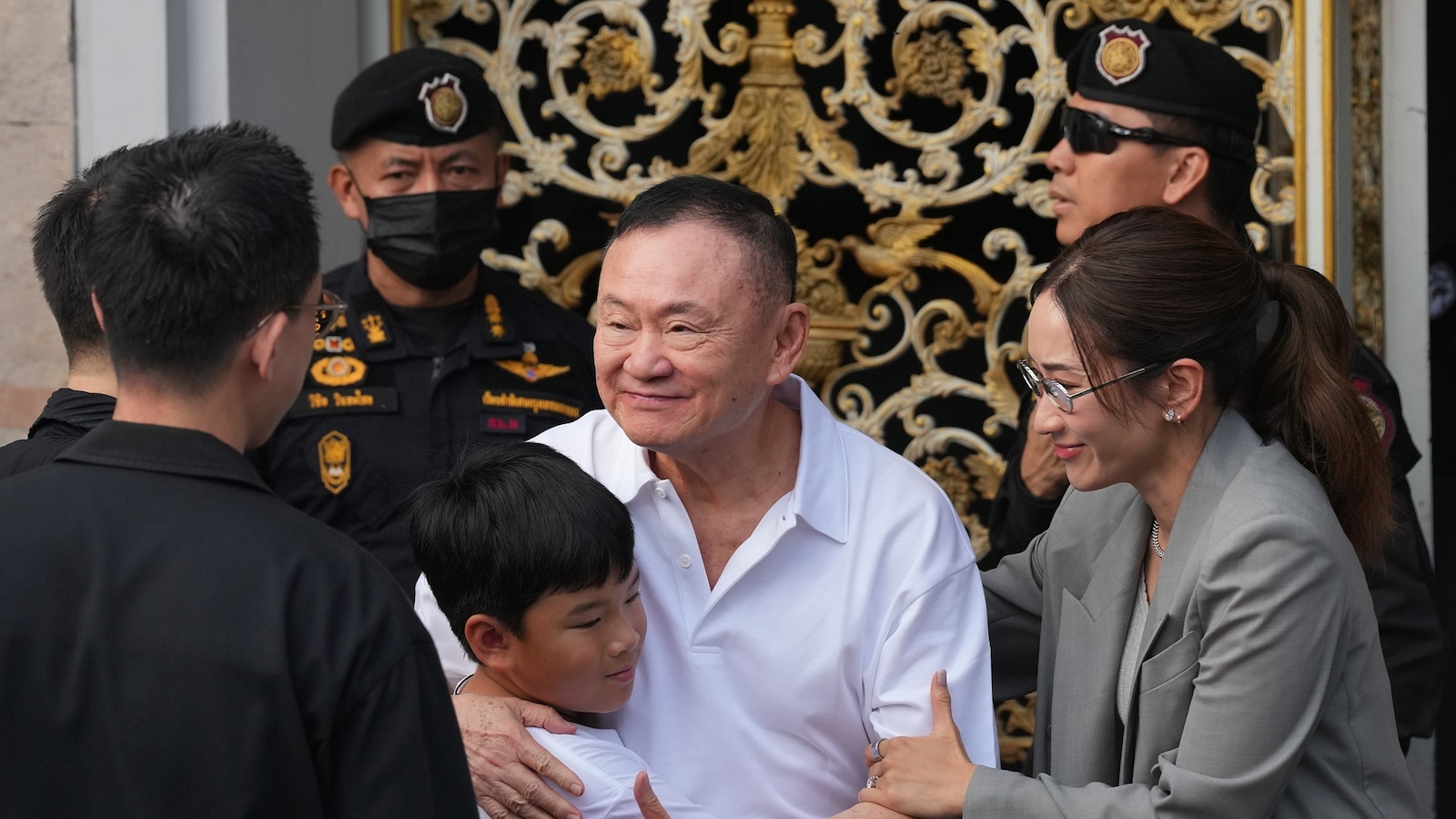 Former Thai prime minister Thaksin Shinawatra freed early from parole after receiving royal pardon