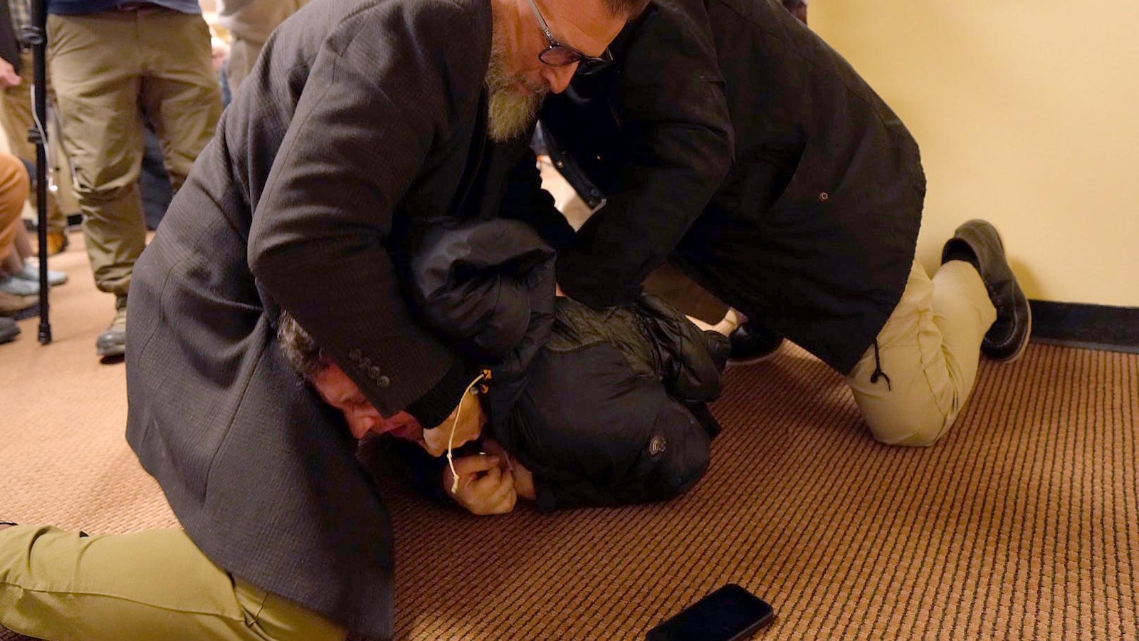 Man arrested after spraying unknown substance on Rep. Ilhan Omar at Minneapolis town hall Man arrested after spraying unknown substance on Rep. Ilhan Omar at Minneapolis town hall