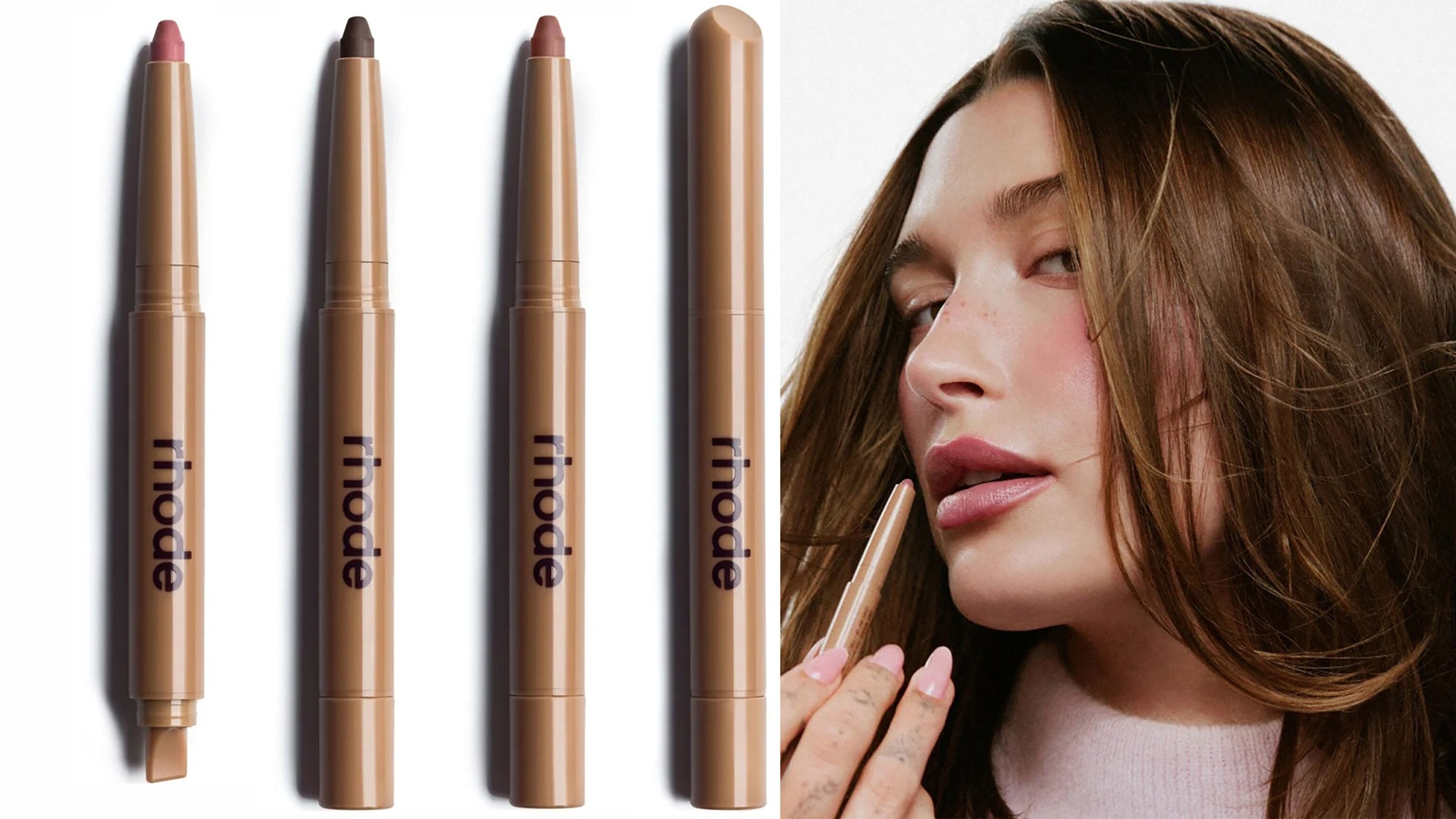 Hailey Bieber's rhode launches contouring lip shaper: 'I have been Hailey Bieber's rhode launches contouring lip shaper: 'I have been