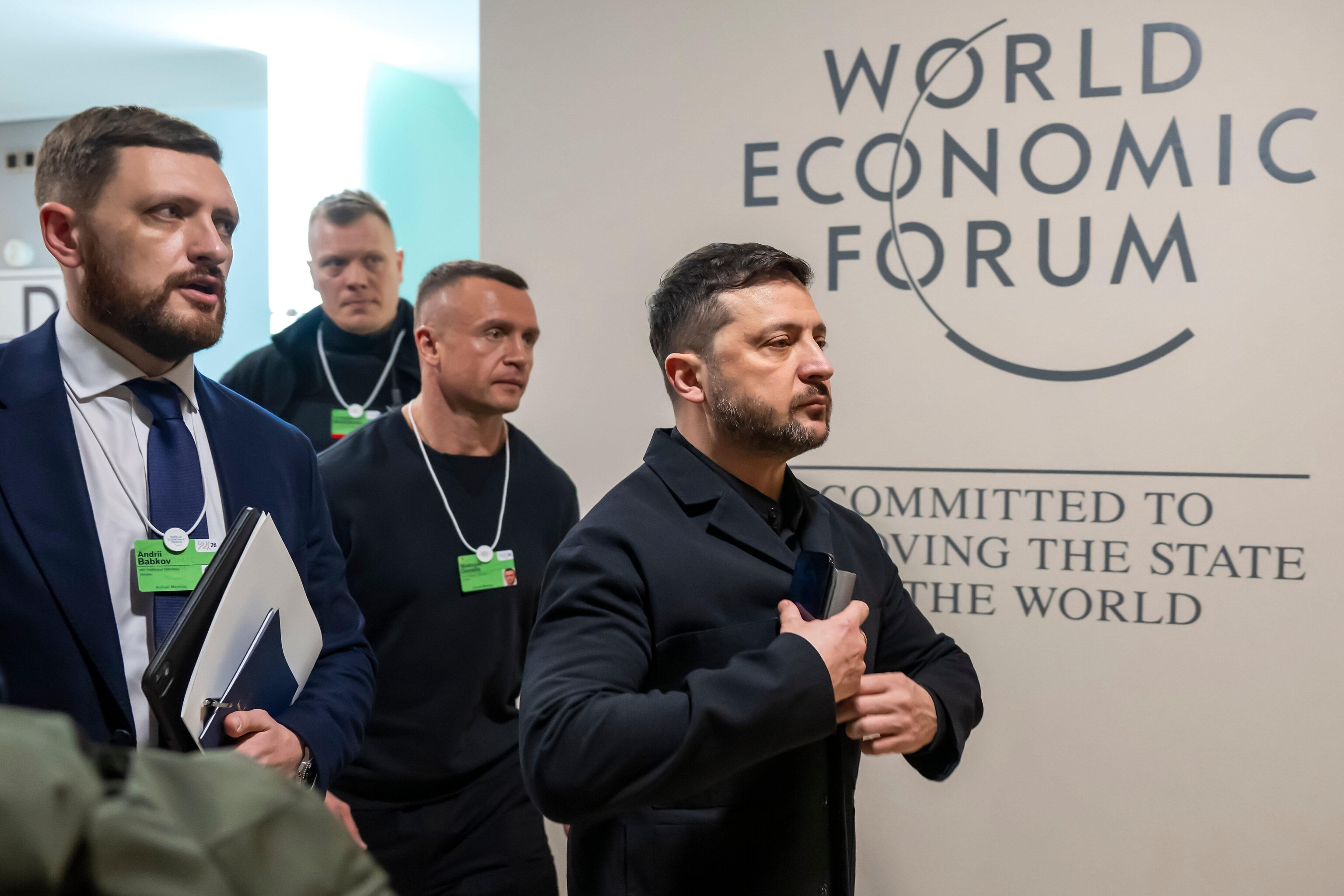 APTOPIX Switzerland Davos