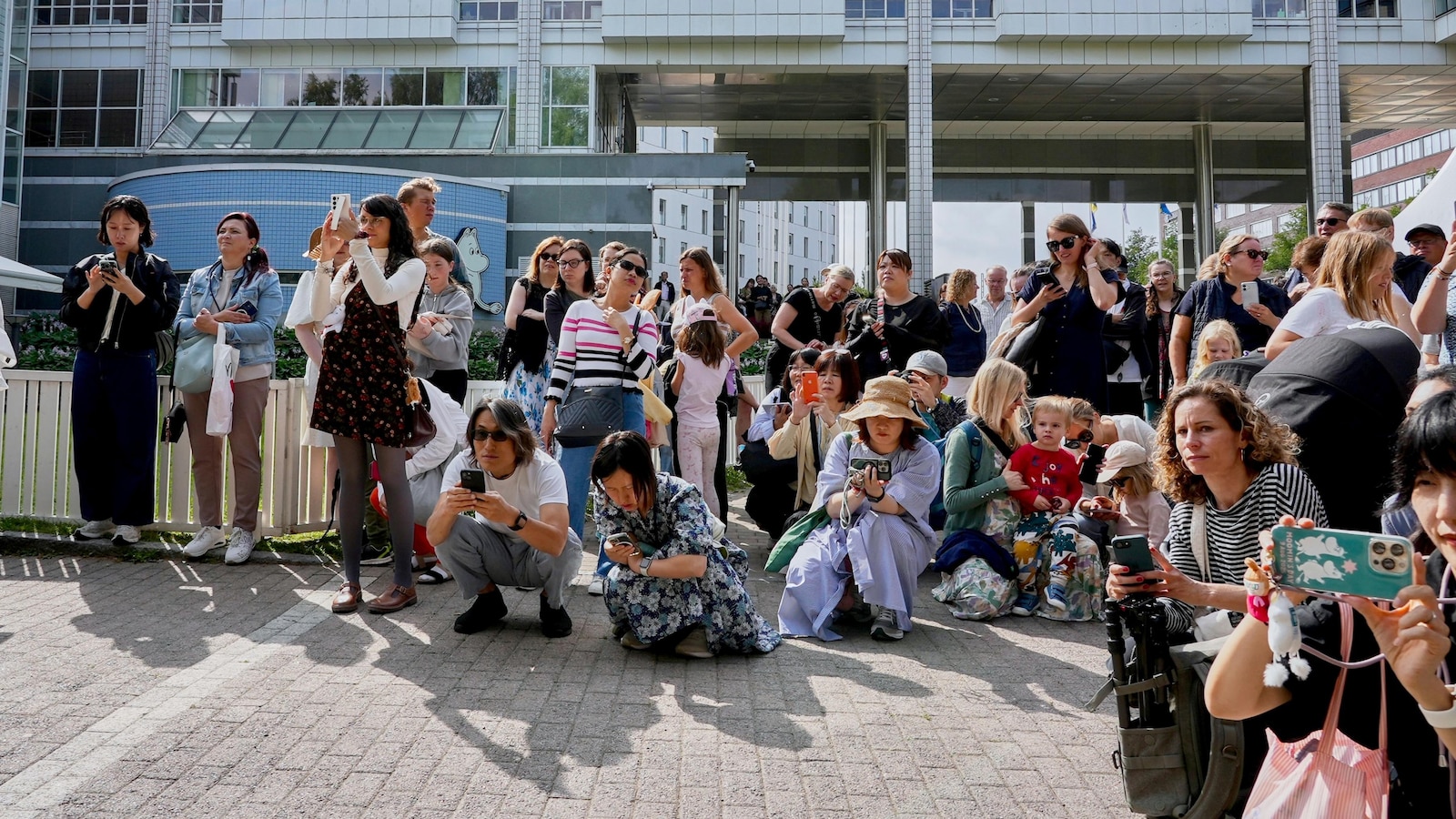 Image for article Fans celebrate the 80th birthday of the Moomins, Finlands most lovable literary cartoon family