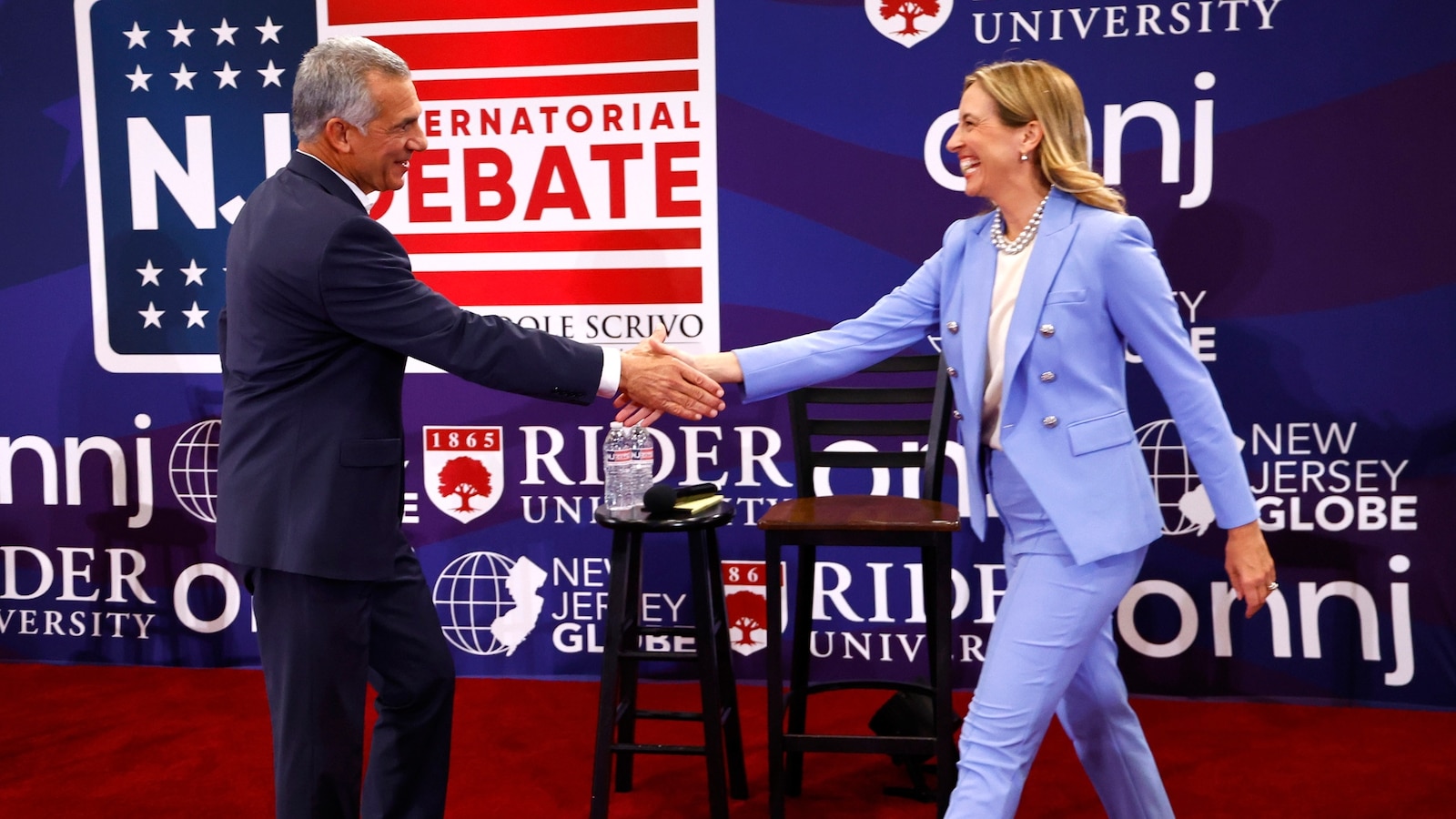 New Jersey governor candidates grapple over whether it's a bellwether
