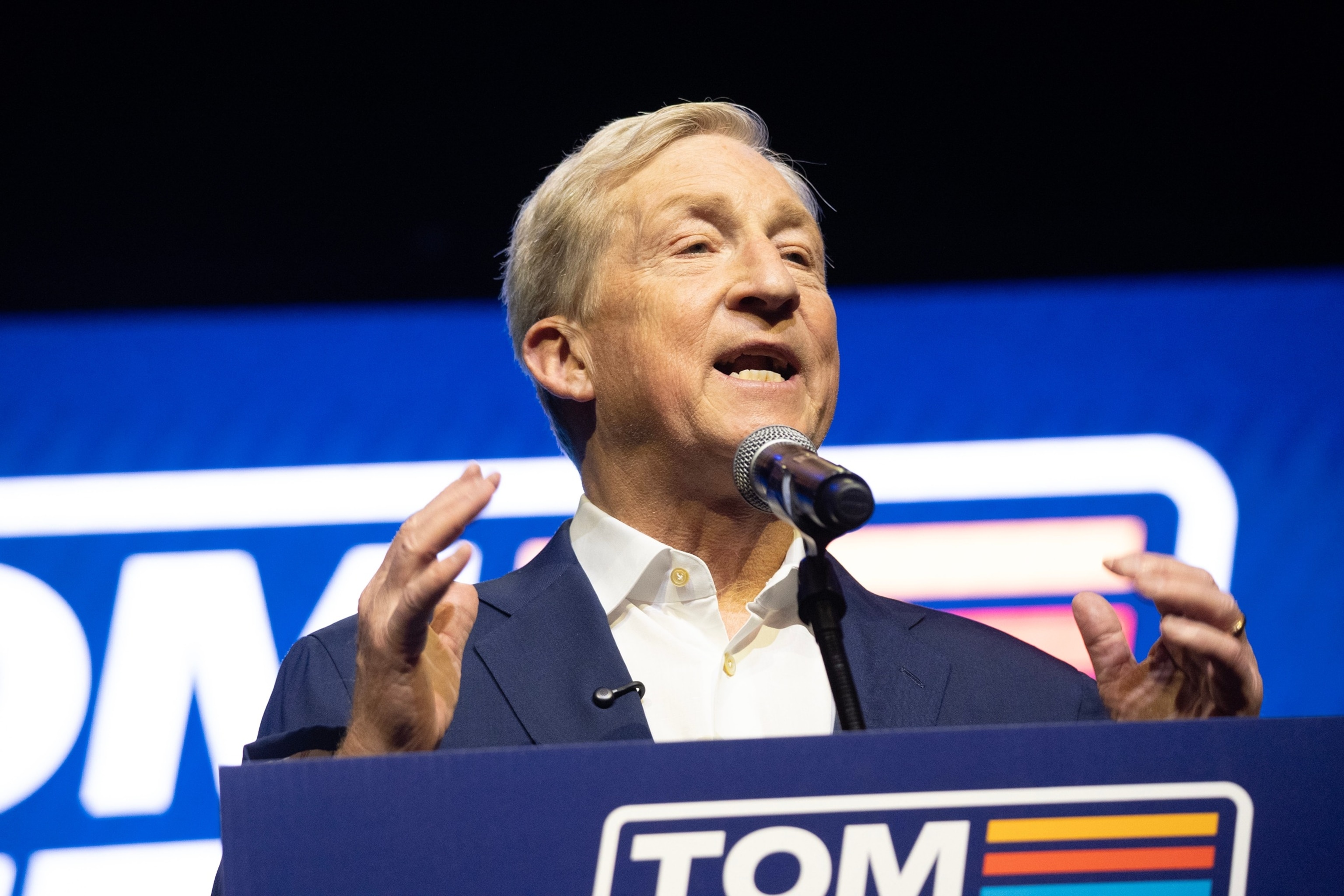 PHOTO: Tom Steyer Holds Primary Election Night Event