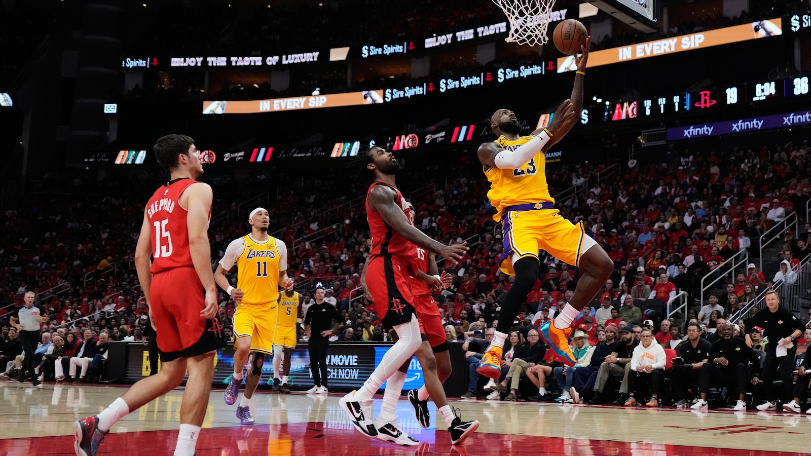 Lakers’ ruthless 27-3 surge buries Rockets 98-78 in Game 6, sets up Thunder series