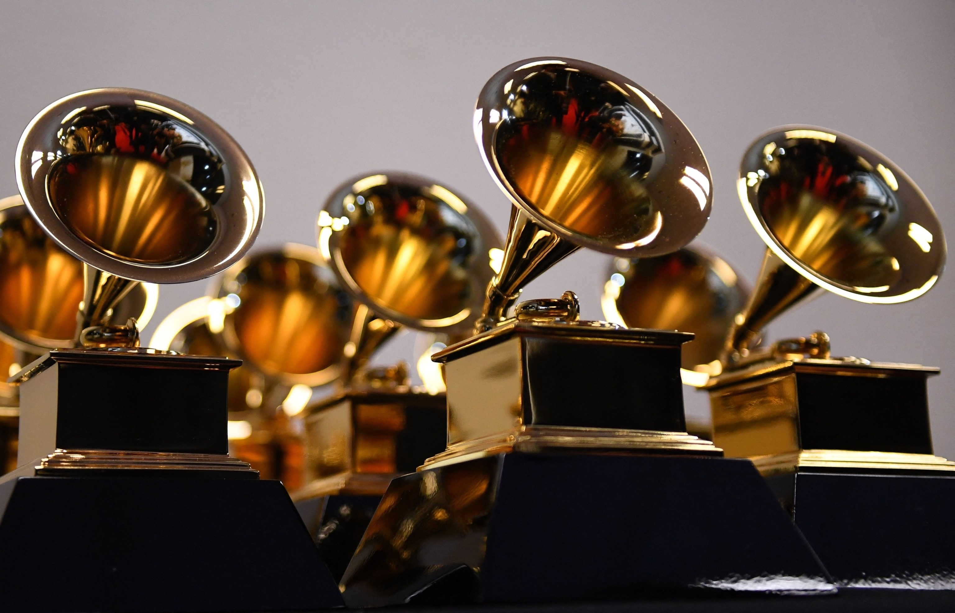 FOTO: ESTADOS UNIDOS-ENTRETENIMIENTO-MÚSICA-PREMIO GRAMMY-TROFEO