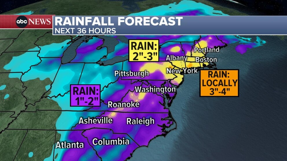 Video Millions under weather alerts as major storms bring threat of