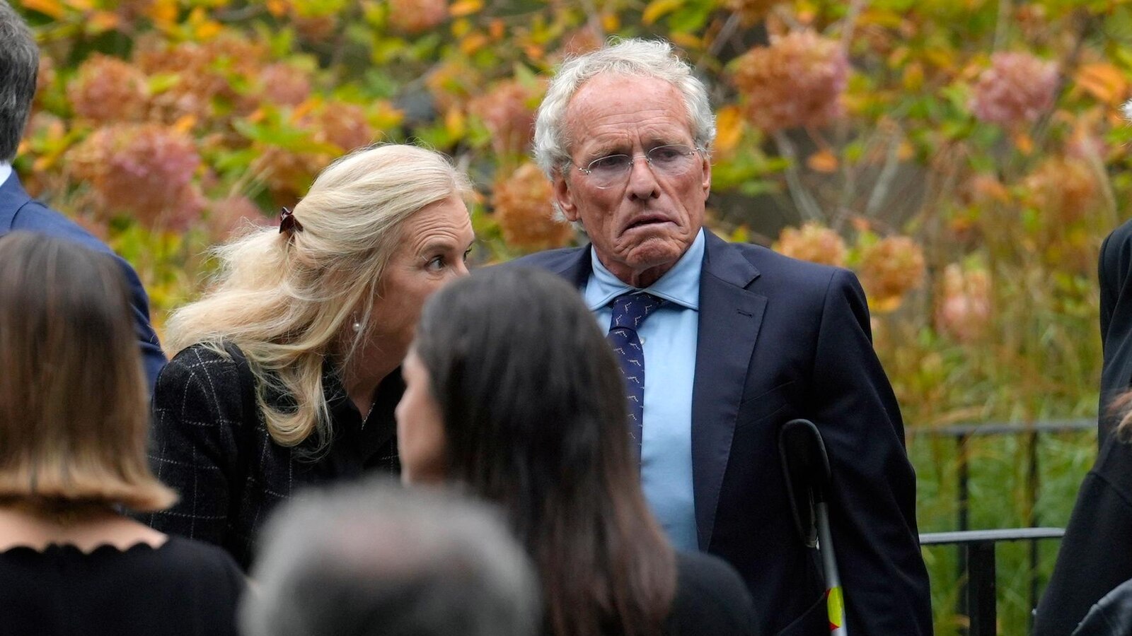 Members of the Kennedy family gather for funeral of Ethel Kennedy