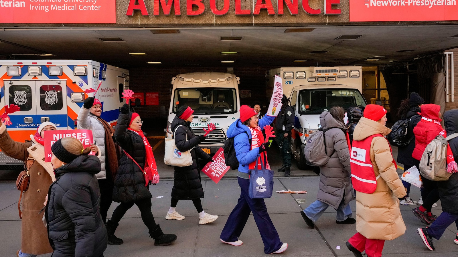  NYC nurses strike enters second day as hospitals move to fill labor gaps