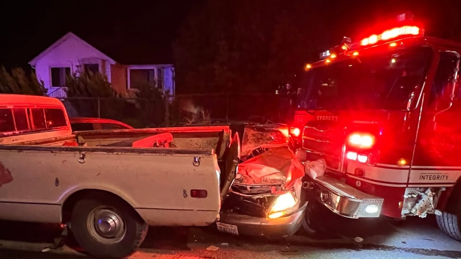 Fire engine thief wanted after car-smashing rampage