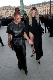 Paris Jackson Janet Jackson Step Out For Paris Fashion Week ABC News