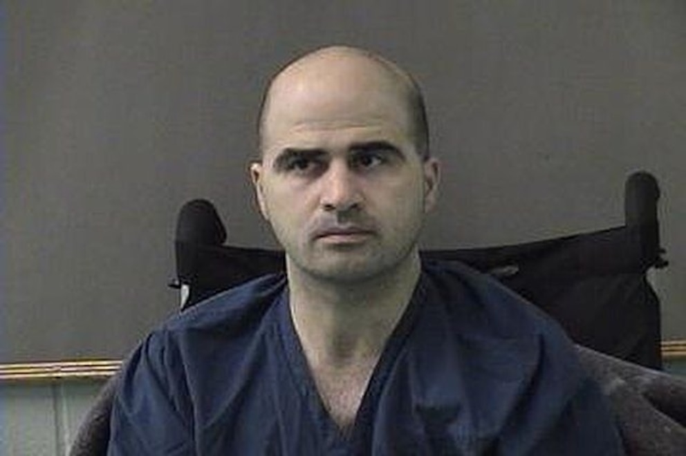 PHOTO: Maj. Nidal Hasan Moved To Jail
