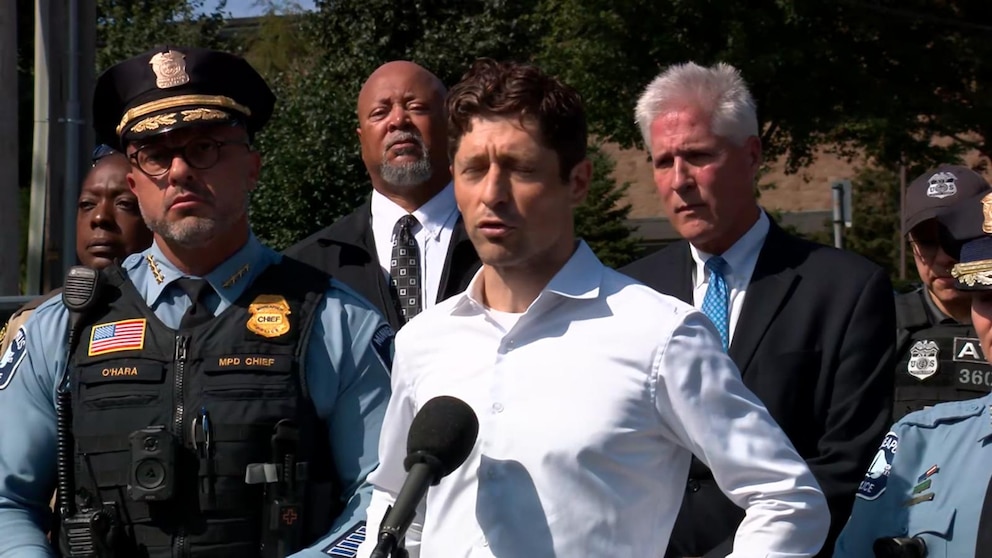 Video Local officials give update on mass shooting at Minneapolis ...