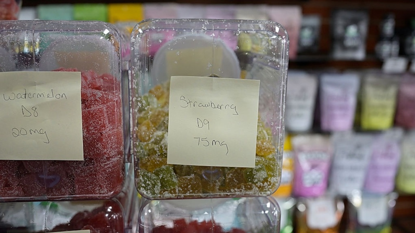 THC gummies and drinks face ban under provision in government spending bill