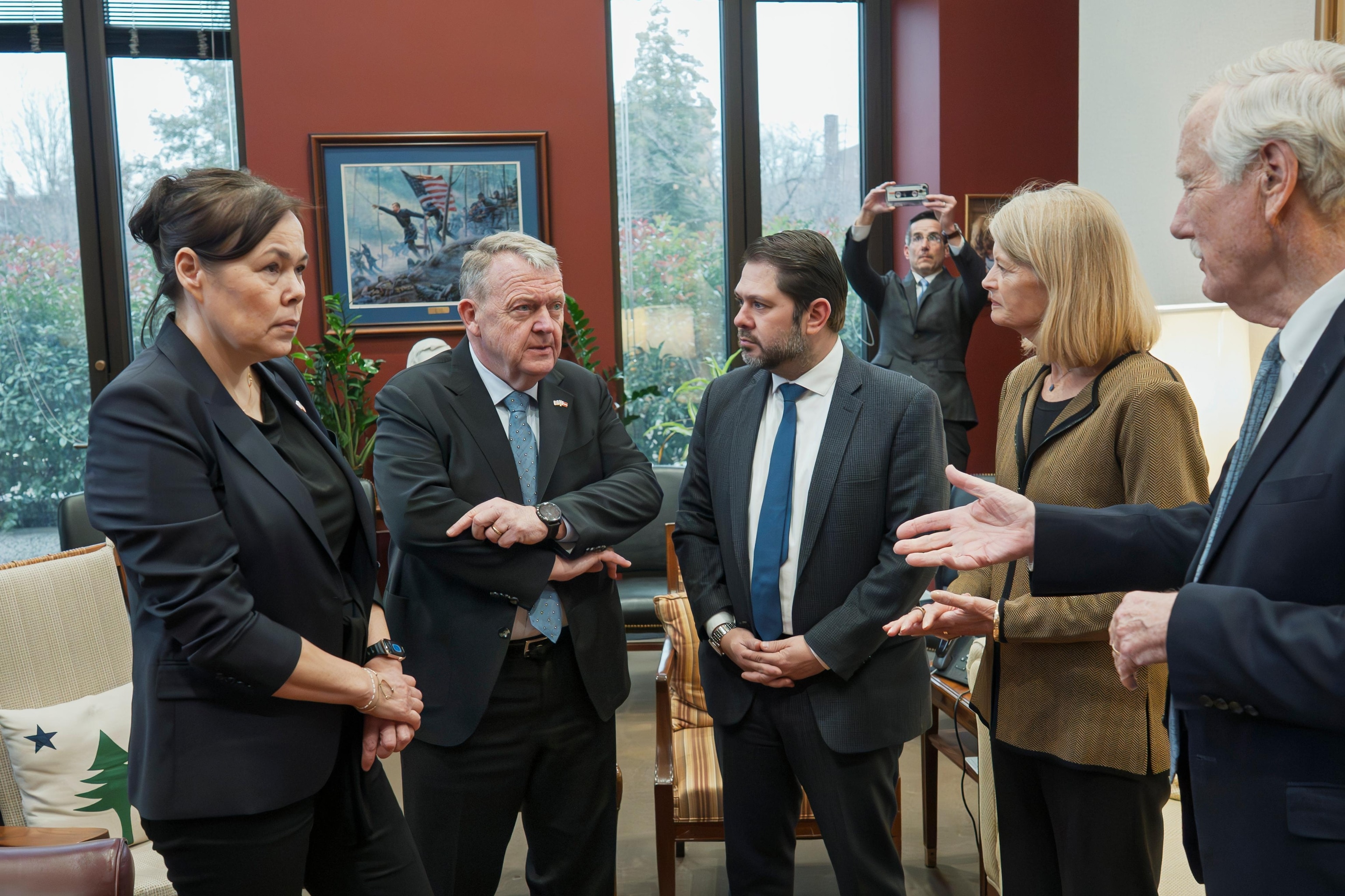 Denmark Greenland US Meeting