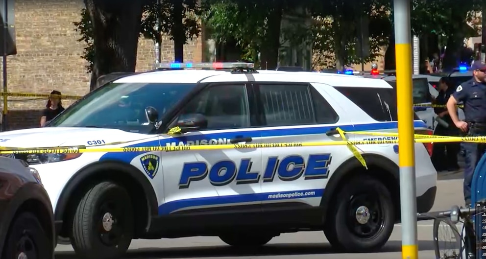 PHOTO: a deadly officer-involved shooting in Madison, Wisconsin, July 22, 2026.