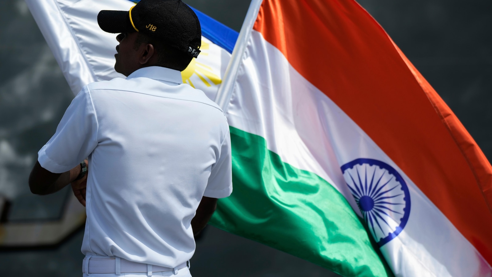 India, Philippines stage joint sail and naval drill in the disputed South China Sea