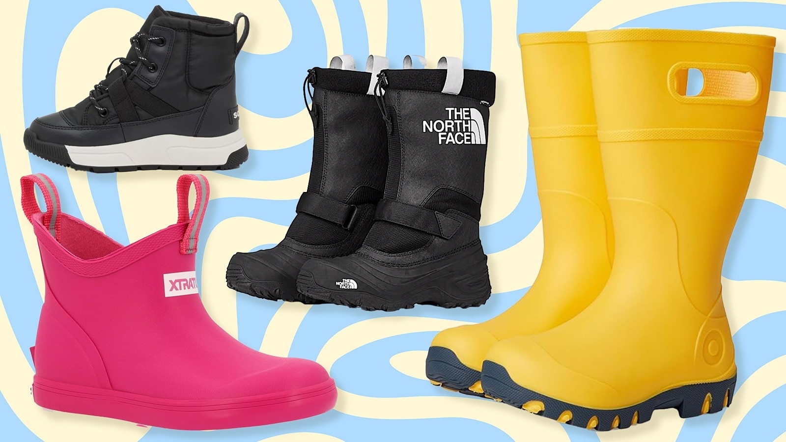 Shop boots for kids of all ages.