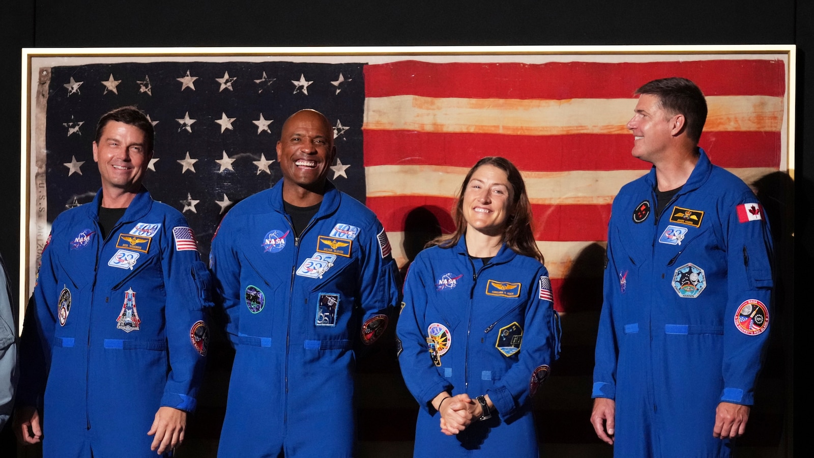 Artemis II astronauts reunite with their moonship 3 months after record-breaking flight